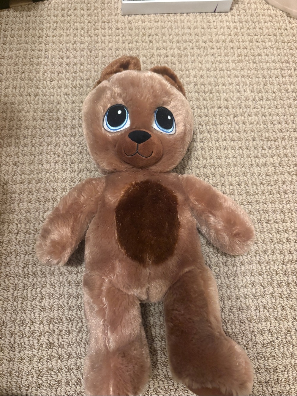 Plush Brown Teddy Bear Kids Toy - Soft Brown Bear Plush